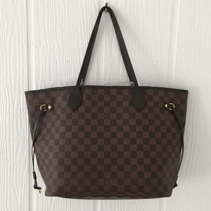 Louis Vuitton Damier Ebene Neverfull MM- EUC